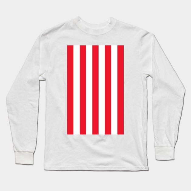 Red & White Stripes Long Sleeve T-Shirt by Culture-Factory